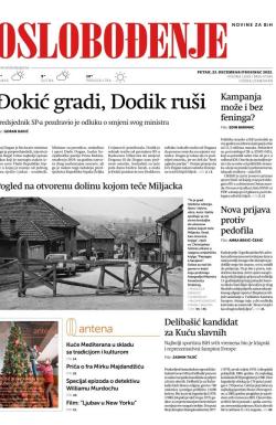 Oslobođenje - broj 27180, 23. dec 2022.