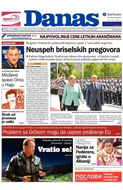 Danas - broj 6484, 1. jul 2015.