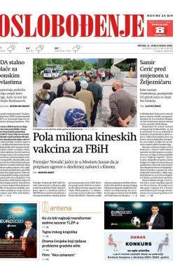 Oslobođenje - broj 26707, 11. jun 2021.