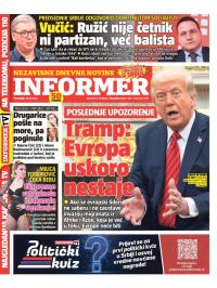 Informer - broj 4041, 28. jul 2025.