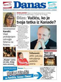 Danas - broj 7724, 22. nov 2018.