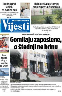 Vijesti - broj 7608, 14. jun 2019.