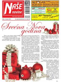 Naše novine, Temerin - broj 249, 8. jan 2016.