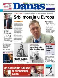 Danas - broj 5701, 9. maj 2013.