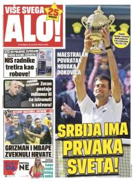 Alo - broj 3730, 16. jul 2018.