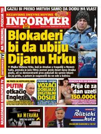 Informer - broj 4133, 13. nov 2025.