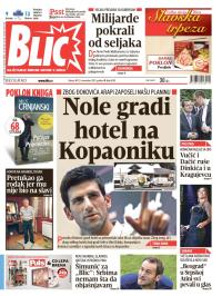 Blic - broj 6030, 23. nov 2013.