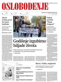 Oslobođenje - broj 25460, 12. okt 2017.