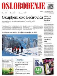 Oslobođenje - broj 28114, 13. jan 2026.