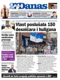 Danas - broj 9646, 28. jun 2024.