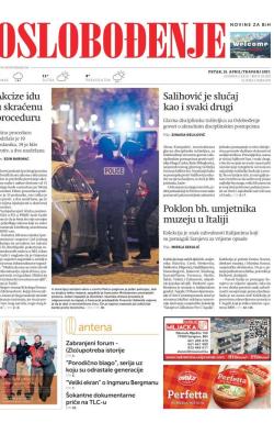 Oslobođenje - broj 25289, 21. apr 2017.
