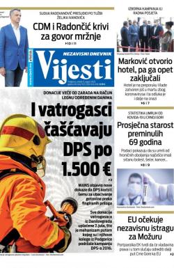 Vijesti - broj 8026, 12. avg 2020.