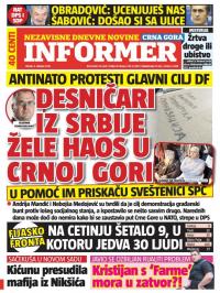 Informer CG - broj 1044, 6. okt 2015.