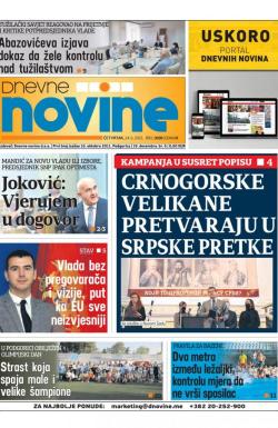 Dnevne novine - broj 3028, 24. jun 2021.