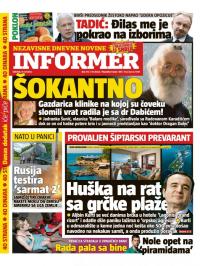 Informer - broj 3113, 14. jul 2022.