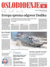 Oslobođenje - broj 26911, 8. feb 2022.