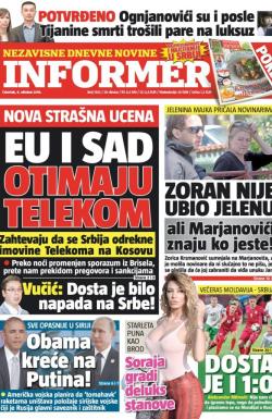 Informer - broj 1352, 6. okt 2016.