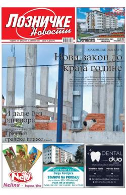 Lozničke novosti - broj 701, 20. avg 2021.