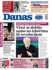 Danas - broj 8153-8154, 25. jan 2020.