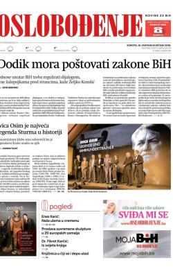 Oslobođenje - broj 25914, 19. jan 2019.