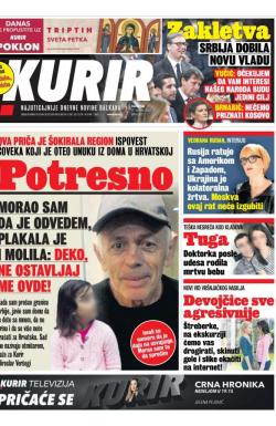 Kurir - broj 3122, 27. okt 2022.