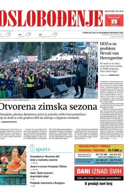 Oslobođenje - broj 26240, 16. dec 2019.