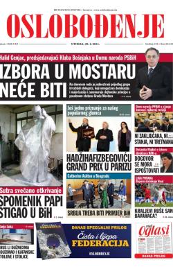 Oslobođenje - broj 24.210, 29. apr 2014.