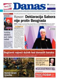 Danas - broj 6267, 26. nov 2014.