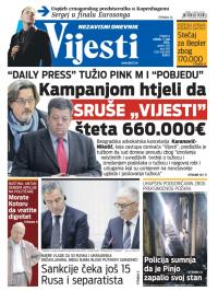 Vijesti - broj 5785, 7. maj 2014.