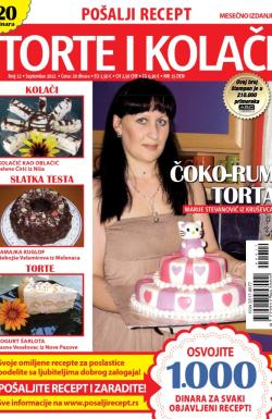 Torte i kolači SRB - broj 12, 25. avg 2012.