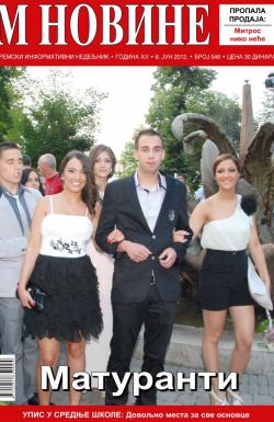M Novine, Sr. Mitrovica - broj 546, 6. jun 2012.