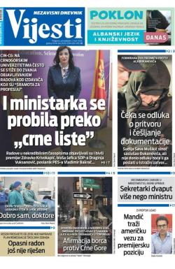 Vijesti - broj 9996, 2. mar 2026.