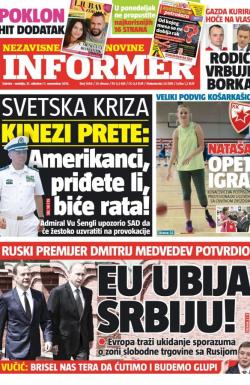 Informer - broj 1066, 31. okt 2015.