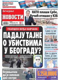 Večernje novosti - broj 3179, 14. dec 2018.