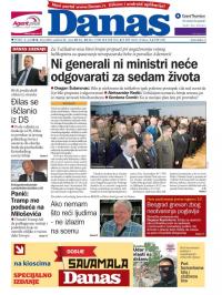 Danas - broj 6850, 1. jul 2016.