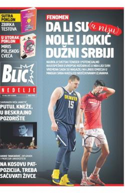 Blic - broj 7990, 19. maj 2019.