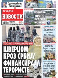 Večernje novosti - broj 3242, 13. maj 2019.