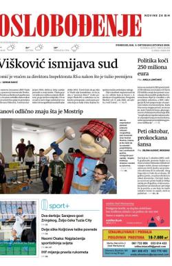 Oslobođenje - broj 26499, 5. okt 2020.