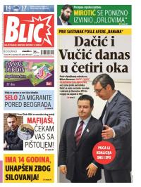 Blic - broj 6672, 10. sep 2015.
