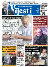 Vijesti - broj 5841, 2. jul 2014.