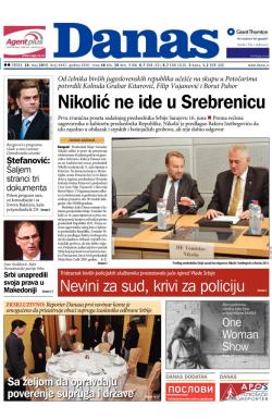 Danas - broj 6442, 20. maj 2015.