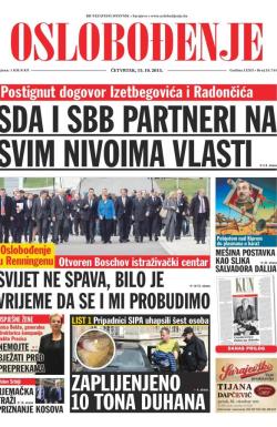 Oslobođenje - broj 24.744, 15. okt 2015.