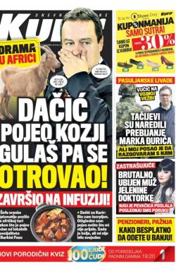 Kurir - broj 1489, 30. mar 2018.