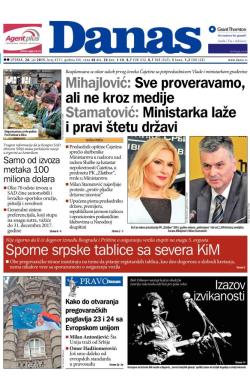 Danas - broj 6511, 28. jul 2015.