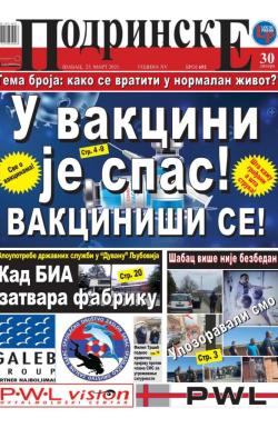 Podrinske, Šabac - broj 692, 25. mar 2021.