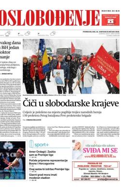 Oslobođenje - broj 25559, 22. jan 2018.