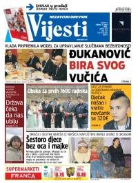 Vijesti - broj 5723, 5. mar 2014.