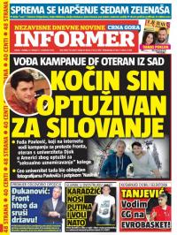 Informer CG - broj 1066, 31. okt 2015.
