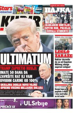 Kurir - broj 4086, 15. jul 2025.