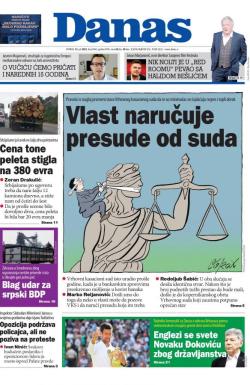 Danas - broj 9045, 12. jul 2022.